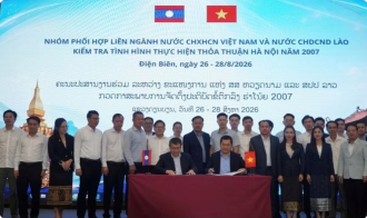 Vietnam–Laos coordination group reviews 2007 Hanoi Agreement implementation